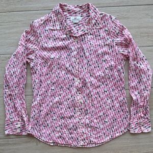 Vineyard Vines Pink and Blue Sailboat Shirt